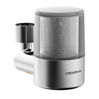 DEERMA LT01 Pressurize Faucet Water Filter Dual Filtration Chlorine& Bacteria Reduction Fresh Water for Use Kitchen Faucet Can Rotate Flexibly at 720 Degrees