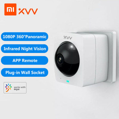 Xiaomi Xiaovvสมาร์ทกล้องพาโนรามาXVV-1120S-A1กล้องกลางแจ้ง360 ? 1080P HD IPความคมชัดสูงอินฟราเรดการมองเห็นได้ในเวลากลางคืนกล้องรักษาความปลอดภัยทำงานร่วมกับMjia APP