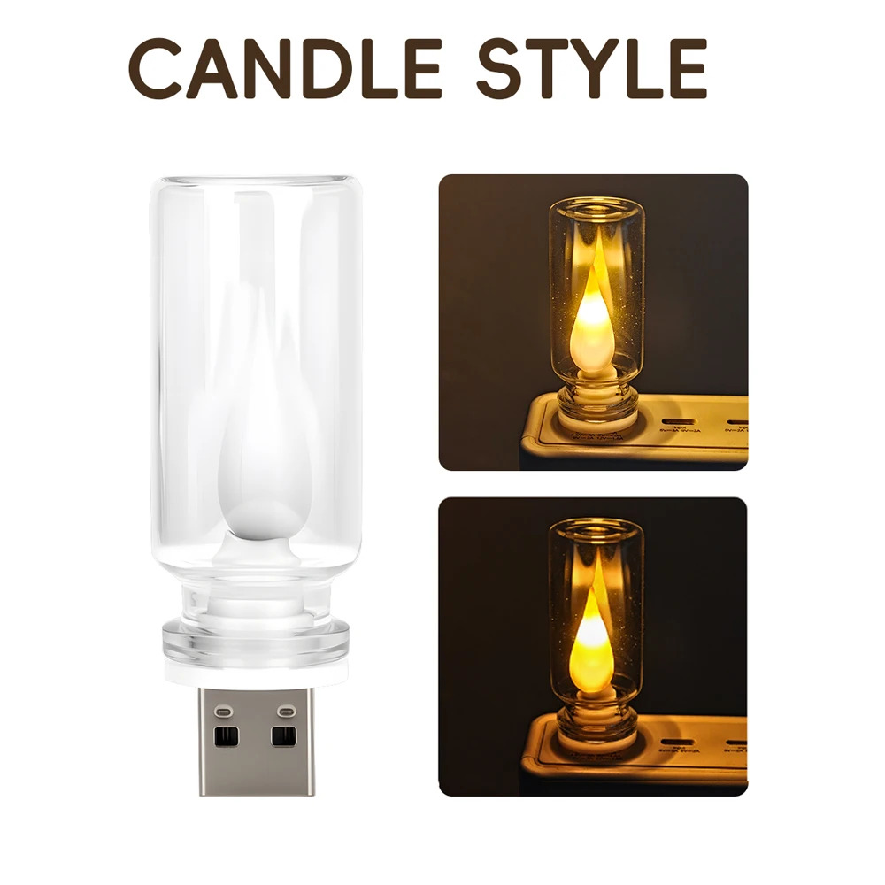 USB Night Lights Rgb Car Interior Atmosphere Lights Mood Lighting Bedroom Decor Lamp Usb Atmosphere Light Art Small Usb Lamp Decor Usb Plug Leds Room Deco Usb Art Home Led Gift