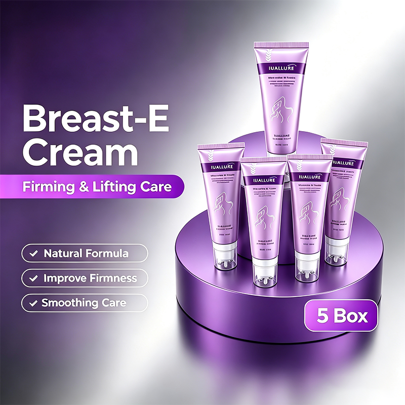 IUALLURE 100g Bust Roller Massage Cream Breast Firming Lifting Fast Absorb Postpartum Sagging Breast Care