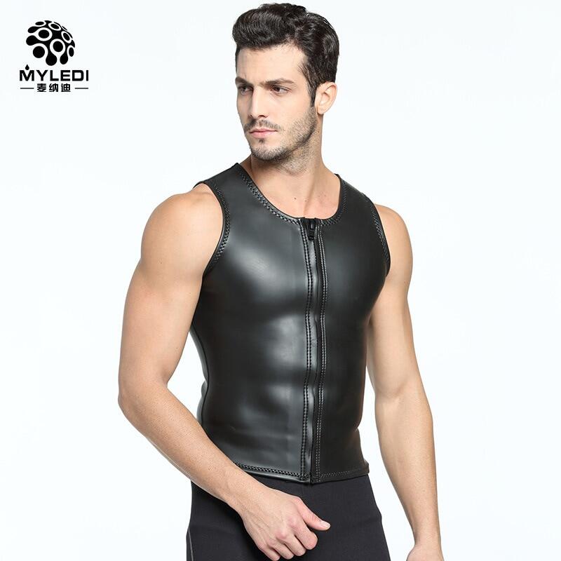 2MM Neoprene wetsuit vest smooth Skin CR diving vest extra Elastic Diving Suit Submersible Size s-xxl