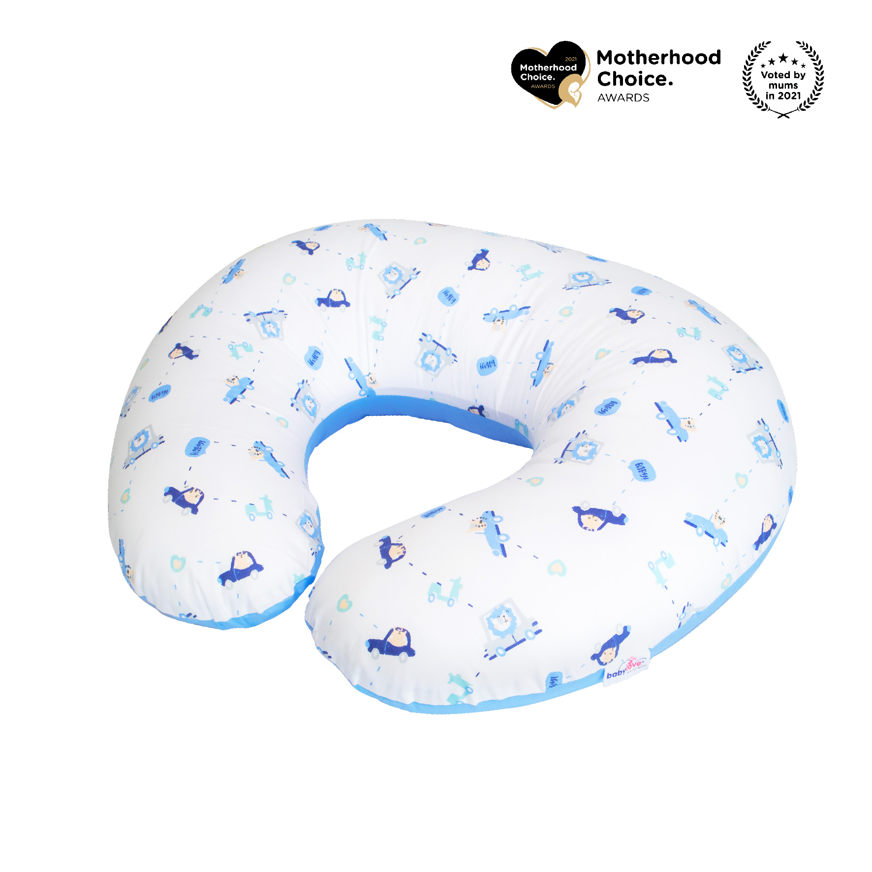 Original Babylove Premium Nursing Pillow 100% Cotton + Many Designs Choice