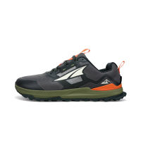 Altra Mens Lone Peak 7 Trail Running Shoe (Black/Gray)