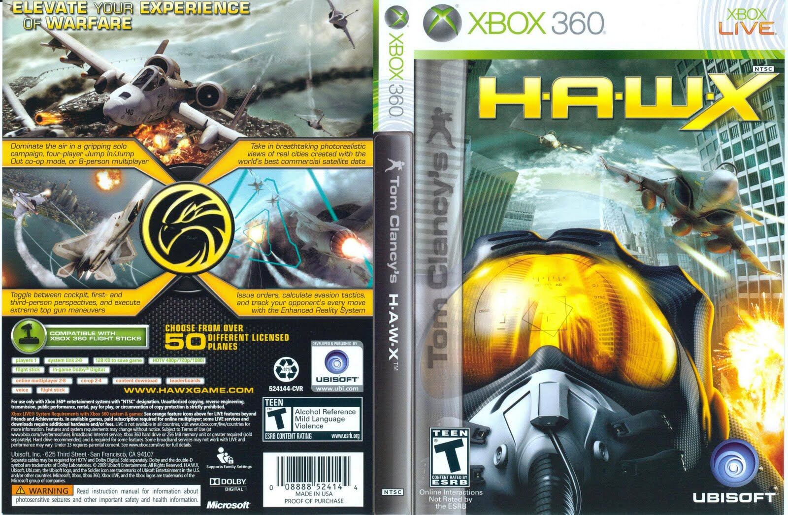 X xbox 360 игры. Hawx 2 Xbox 360. Hawx Xbox 360. Tom Clancy's Hawx 2 Xbox 360 обложка. Tom Clancy's Hawx 360.