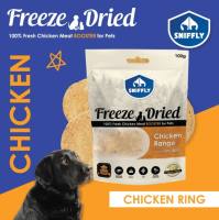 SNIFFLY Booster Freeze Dried Cube High Protein & Natural Cat & Dog Food Booster 100g-Chicken/Duck/Salmon
