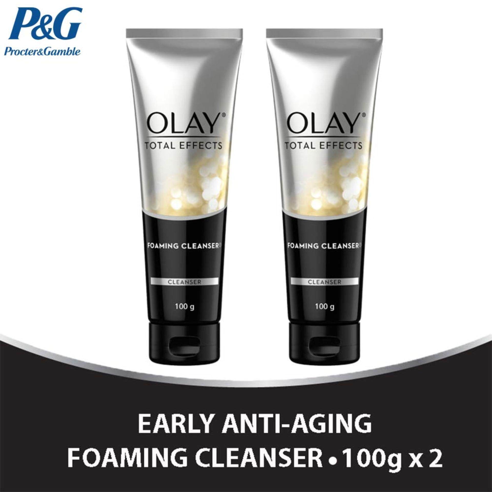 Olay Total Effects Foaming Cleanser 100g [Bundle of 2]