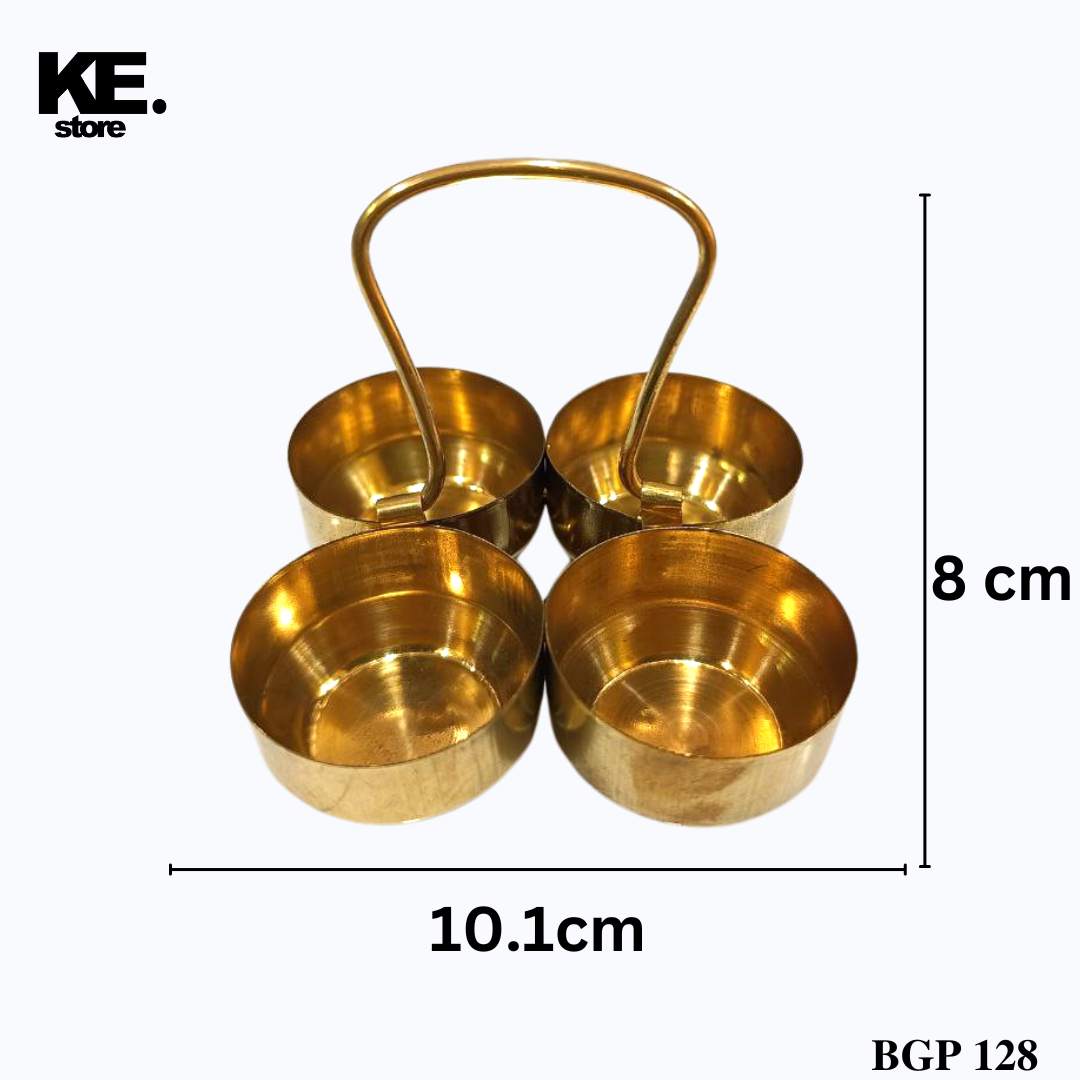 BRASS KUM KUM HOLDER /POOJA / TATTHU/ PLATE/ BRASS/ DECORATION/ GIFT