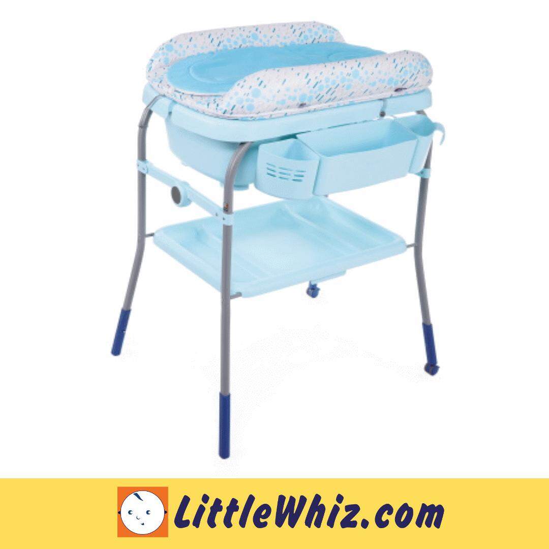 chicco cuddle & bubble comfort baby bath and changing table