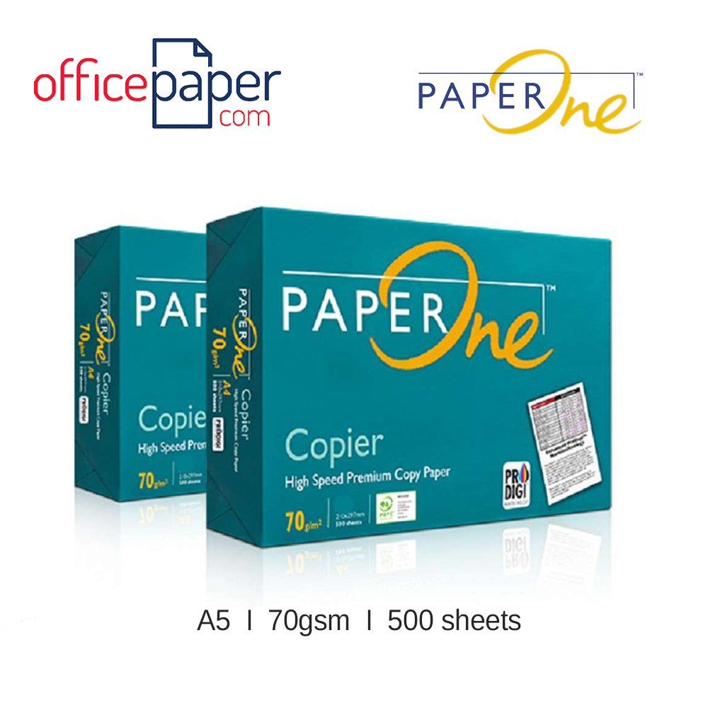 PaperOne / Double A A5 / B5 Kertas 70gsm 500s l Kertas cetak & salin l Copier Paper