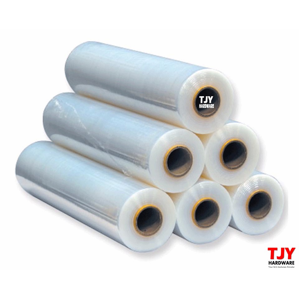 (6 Rolls) 500mm x 3 KG Stretch Film Transparent Clear