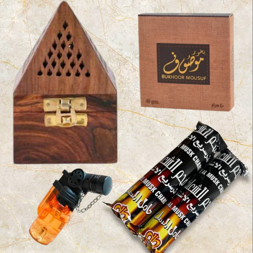 BUKHOOR SET MURAH MUBKHARA ARANG BOX 40G BUKHOOR 50G BUKHOOR