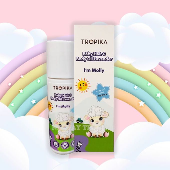 TROPIKA BABY HAIR & BODY OIL LAVENDER 30ML