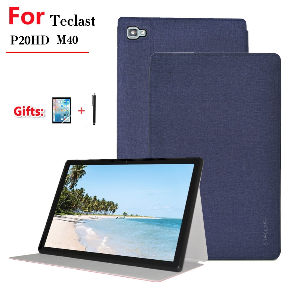 [KRETT case] mới nhất Bìa trường hợp cho Teclast p20hd M40 Máy Tính Bảng Máy tính bảo vệ bằng da PU 