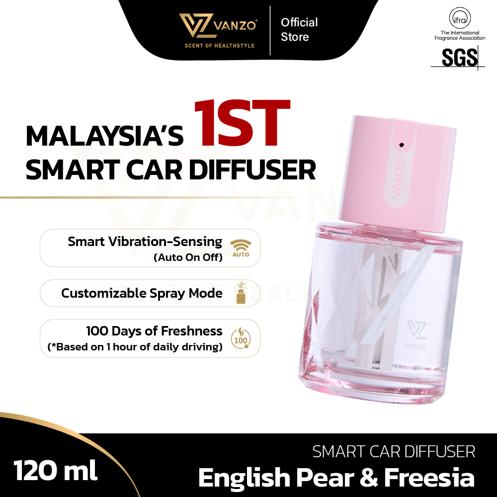 VANZO Smart Car Diffuser (Classic Blossom) 120ml