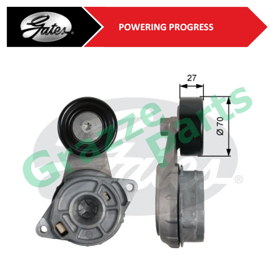 Gates Fan Belt Tensioner T39182 / 31170-RBO-J01 Honda City TMO 1.5 Jazz ...