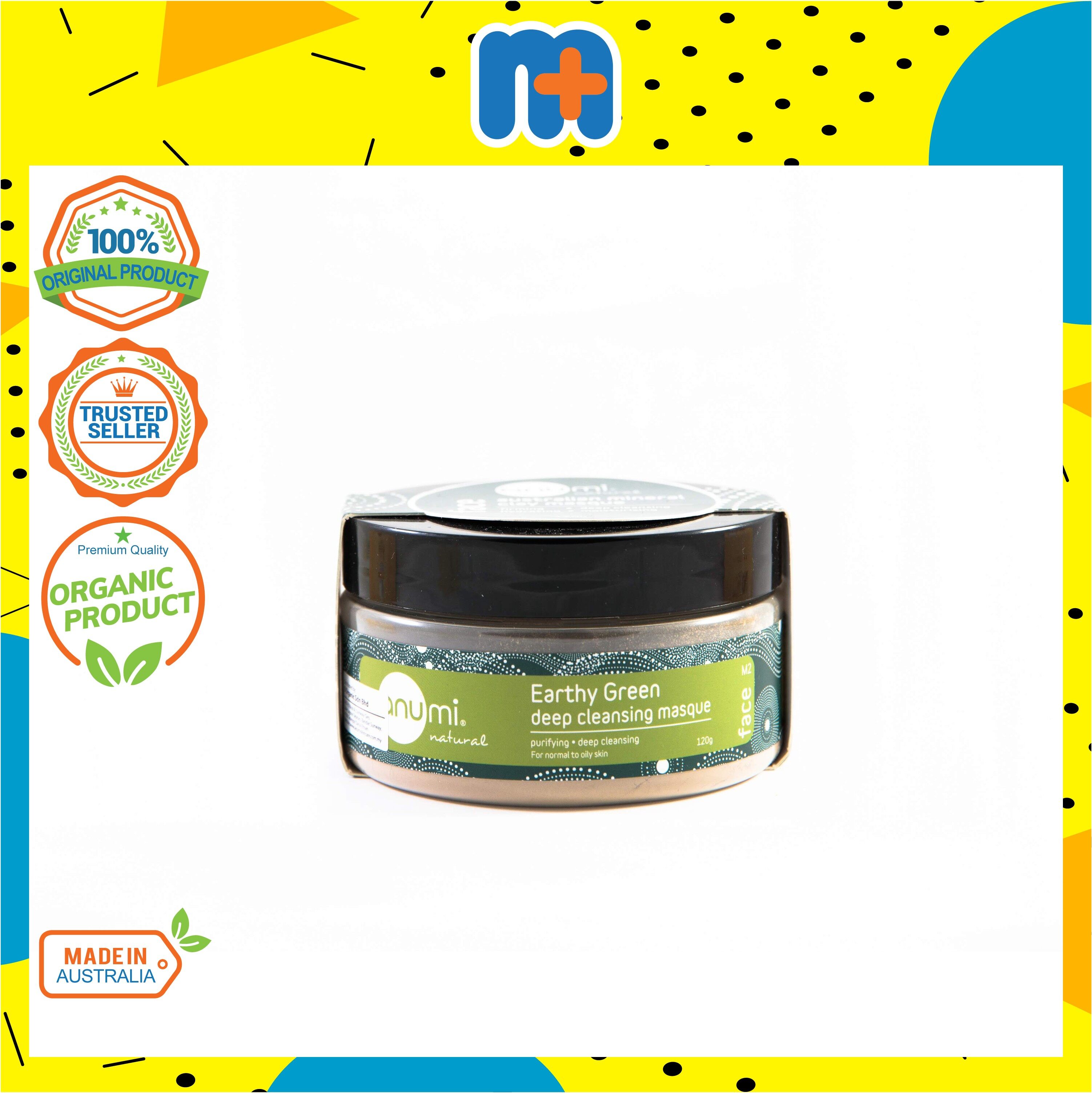 [MPLUS] Anumi Earthy Green Deep Cleansing Clay Masque 120g