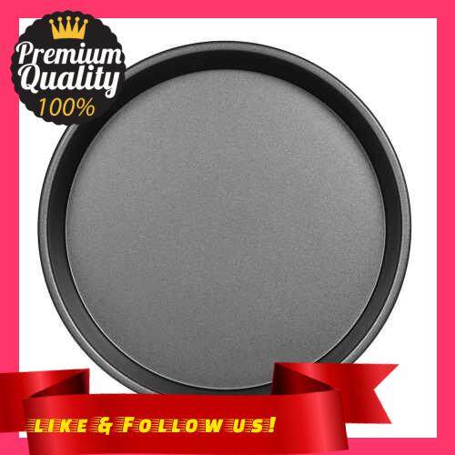 People's Choice Pizza Pan Pizza Baking Pan Black Baking Sheets for Oven Nonstick Round Pizza Tray 8 inch Bakeware Carbon Steel Sheet Pans for Cooking Multifunction (Black)