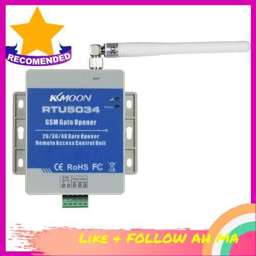 Best Selling KKmoon GSM Door Gate Opener Remote Relay Switch Free Call SMS Command Support 850/900/1800/1900MHz (Blue)