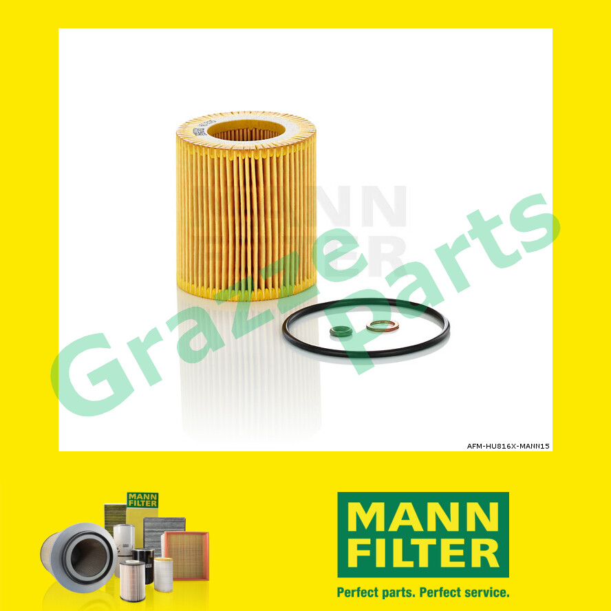 100% Original Mann Engine Oil Filter HU816X HU 816 X OX387D for BMW X4 F26 20iX 28iX 35iX M40i X5 E7