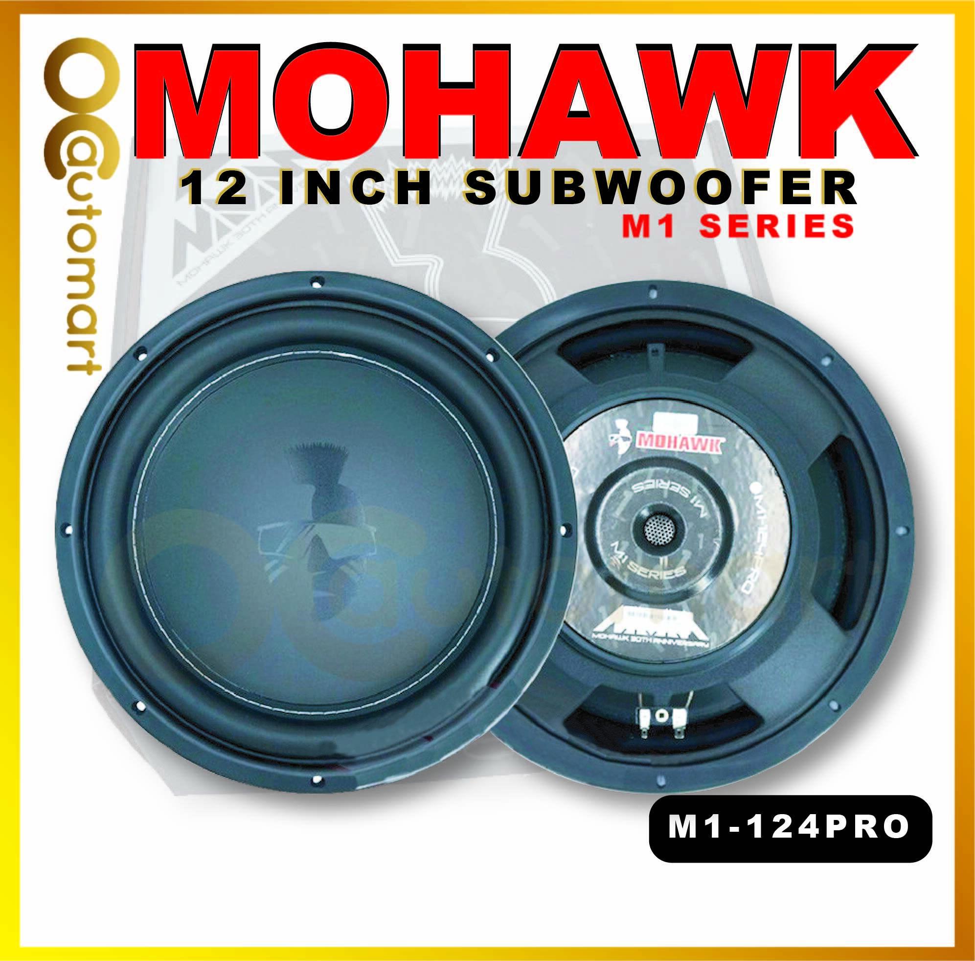 MOHAWK Car Audio M1 SERIES 12 inch SVC Subwoofer, 400W  M1-124PRO