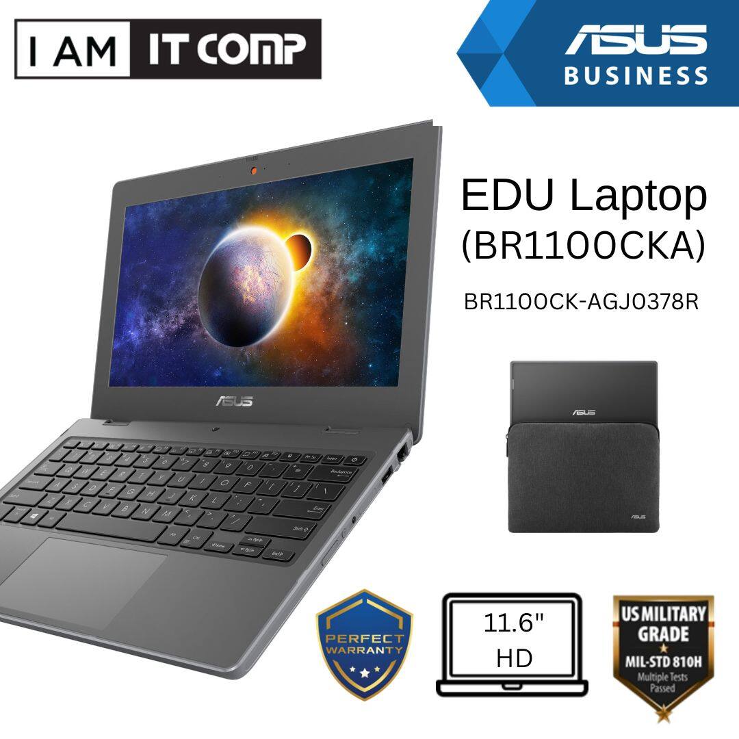 ASUS EDU Laptop (BR1100CKA) Intel Celeron N4500/4GB/128G/11.6"HD/Intel UHD Graphics/W10 Pro (Win 11 
