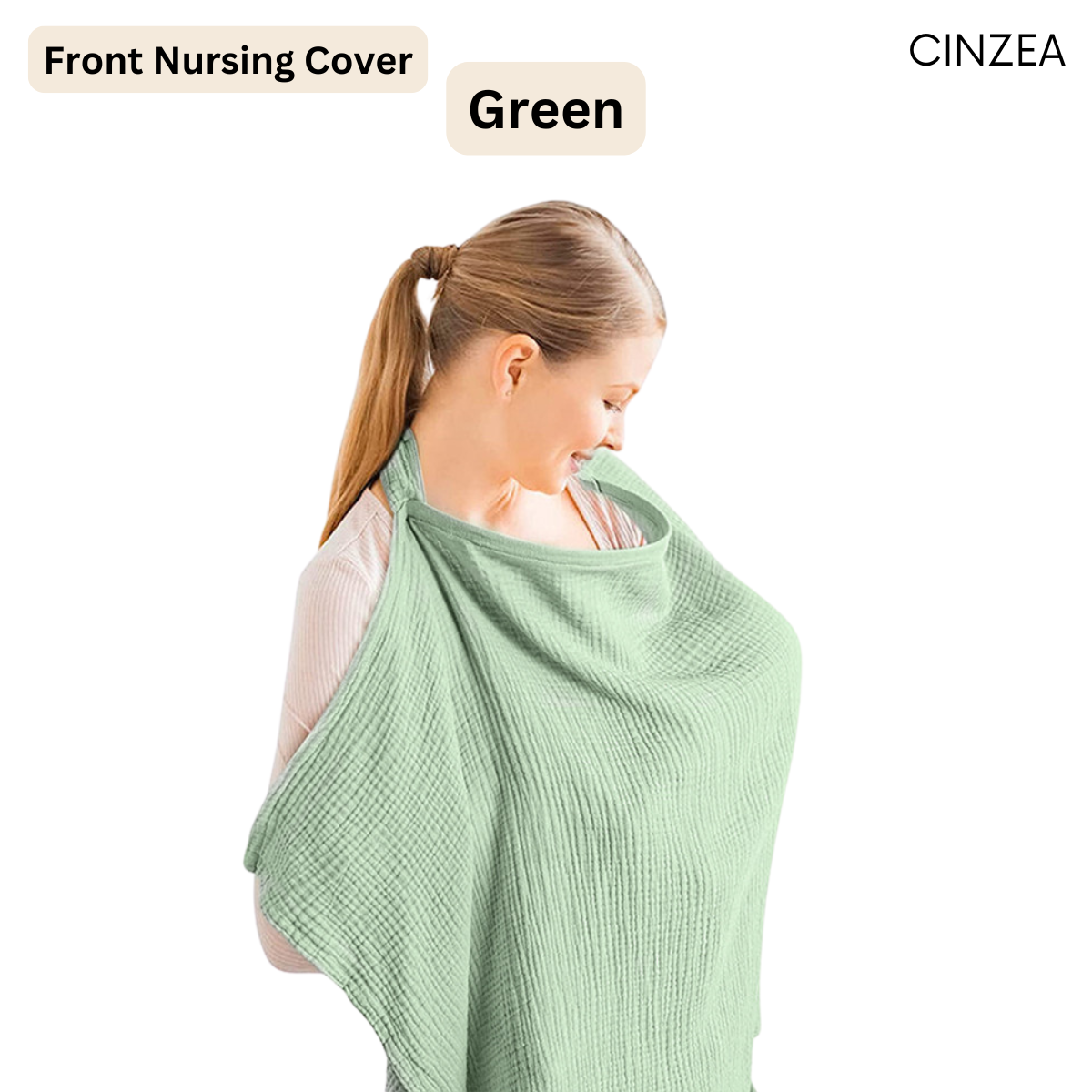 Cotton Breastfeeding Maternity Nursing Cover Baby Feeding Adjustable Nursing Apron Blanket