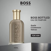 BOSS bottled  Eau de Parfum for Men - Apple Cardamom Vetiver - Woody Spicy Perfume | by HUGO BOSS Fragrances