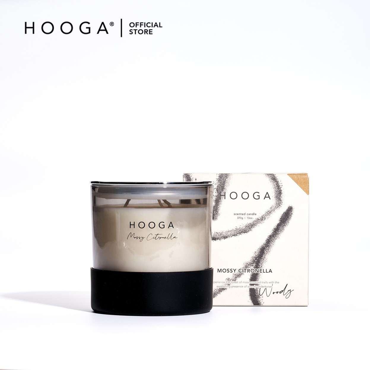 HOOGA Black Series Scented Candle 370g