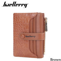 Baellerry Brand Wallet Women 2022 New Womens Short Wallet Korean Buckle Sanded Leather Coin Purse Mini Female Purses Carteras