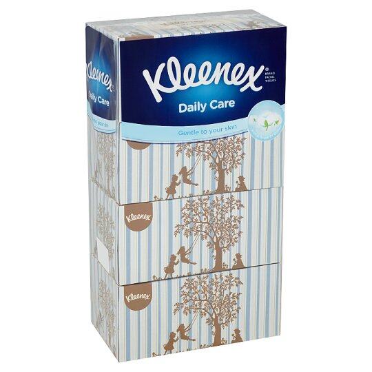 Kleenex Facial Tissue Box Vintage Design 2 PLY (150's x 4 boxes)