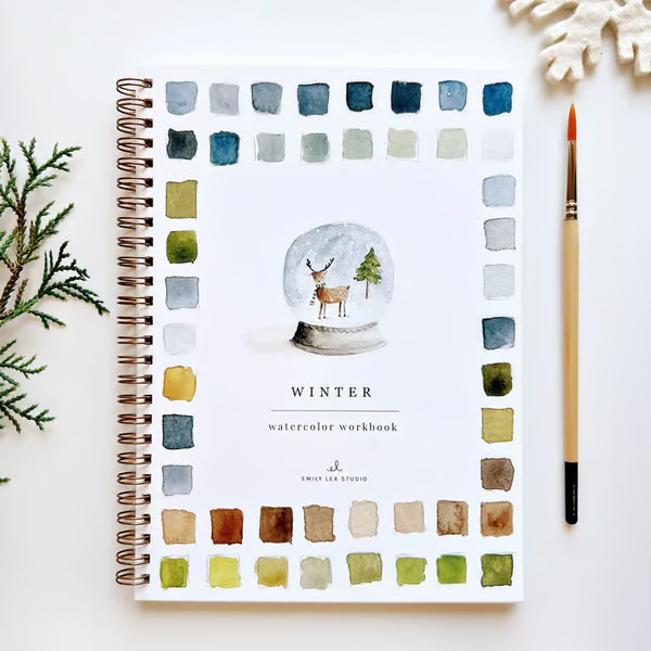 Watercolor Workbook for Beginners: Bird Watercolor Workbook Watercolor Workbook Study Book Watercolor Art Painting Workbook水彩练习册