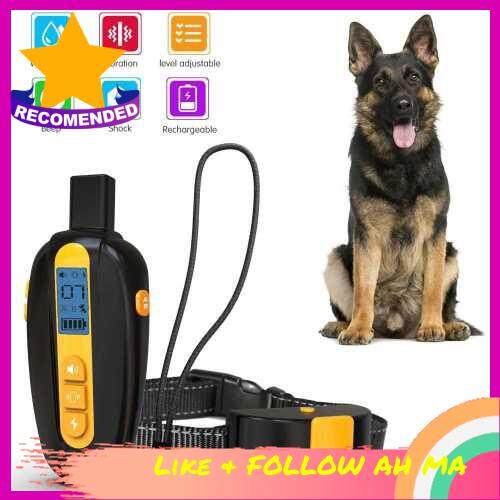 Best Selling Dog Training Collar Rechargeable Dog Shock Collar Waterproof with Beep Vibration Shock 16 Level Adjustable Shock Function 1