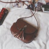 Amart Fashion Women Tassel Shoulder Bag Messenger Handbag PU Leather Mini Crossbody Bags
