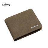Baellerry D3286 Casual High Quality Purse Men Short Wallet [GREEN]