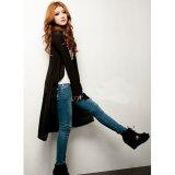 Bolster Store Women Ladies Long 110cm Korean Stylish Long Sleeve UV Cardigan (Black)