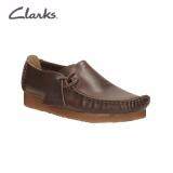 Clarks Originals Womens Lugger Casual Slip Ons (Ebony Leather)
