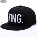 EsoGoal 3D King Hat Hip Hop Hats Baseball Sun Hat Snap Back Sports Embroidered Lovers Couples Caps Adjustable Flat Cap for Men