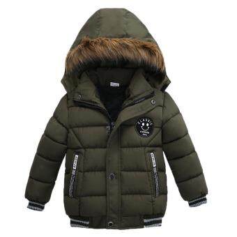 Fashion Kids Coat Boys Girls Thick Coat Padded Winter Jacket Clothes