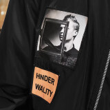 Grandwish Men Letter Printing Jackets Graphic Printing Slim Bomber Jackets M-4XL (Black) July 2018 - 5 Grandwish Men Letter Printing Jackets Graphic Printing Slim Bomber Jackets M-4XL (Black) - 5