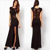[Pre-Order]  JYS Fashion : European Style Lace Maxi Dress(ETA: 2021-12-31)
