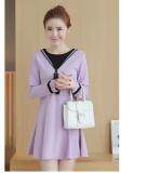 [Pre-Order]  JYS Fashion : Korean Style Midi Dress Collection 71  8263-Purple(ETA: 2021-12-31)