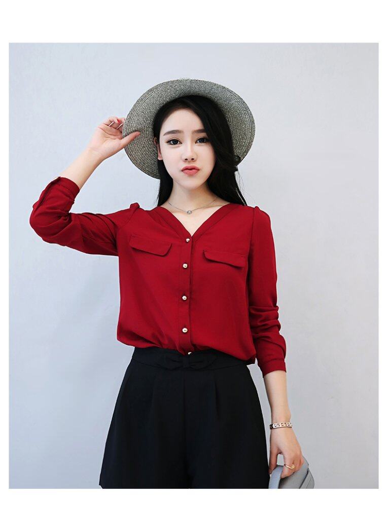 [Pre-Order] JYS Fashion: Korean Style Office Lady Blouse Collection 20(ETA: 2022-08-31)