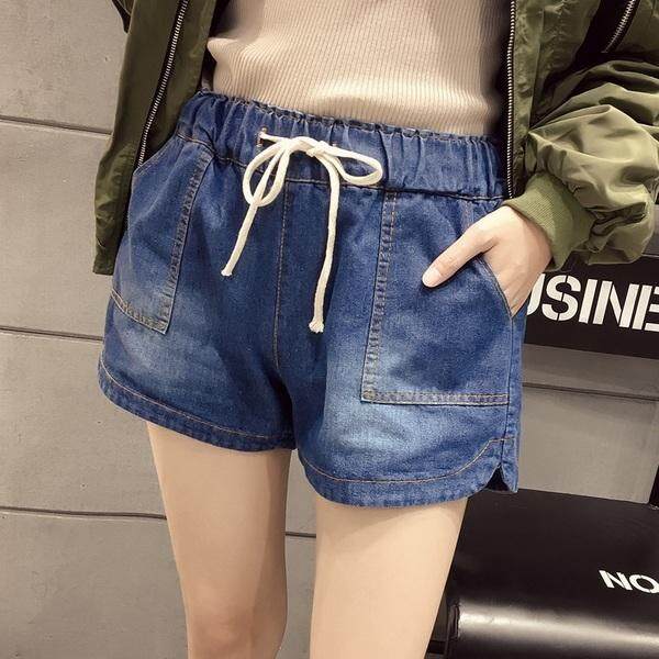 [Pre-Order] JYS Fashion: Korean Ulzzang Style Denim Short Pants Collection 83 8331A-Dark Blue (ETA: 2023-05-31)