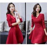[Pre-Order]  JYS Fashion : Red Midi Dress Collection 36  70436 (ETA: 2021-12-31)