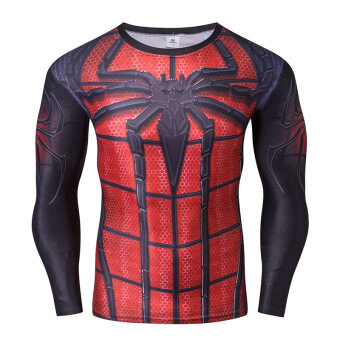 Sports men compression stretch wicking fast drying slim fit clothing