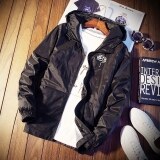 Thin Coat Men's Wear Students Spring And Summer New Style Fashion Baseball Uniform Slim Fit Korean Style Sports Jacket Male Hooded Fashion