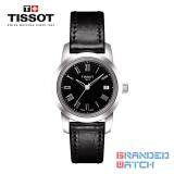 Tissot T033.210.16.053.00 Women's Classic Dream Quartz Leather Watch (Black)
