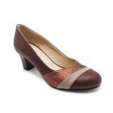Valentino Rudy - Round-Toe Pump Heels (Dark Brown)