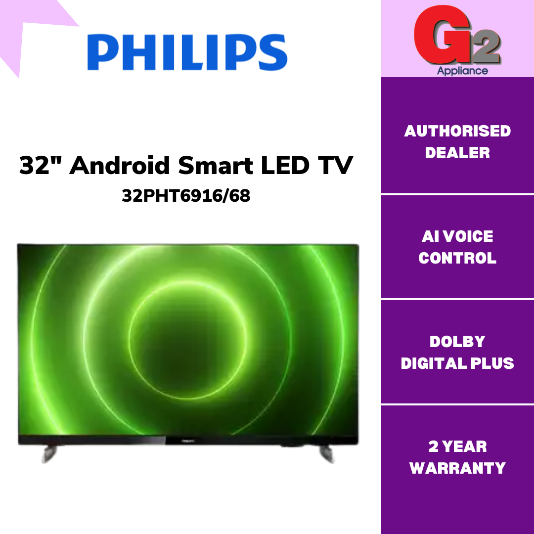 PHILIPS 32\'+String.fromCharCode(34)+\' ANDROID TV 32PHT6916/68 (READY STOCK)-PHILIPS WARRANTY MALAYSIA