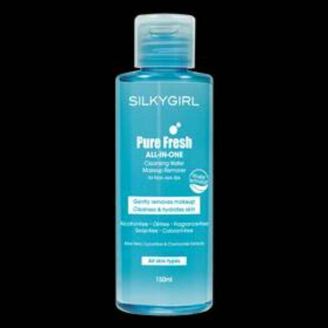 silkygirl pure fresh cleansing water
